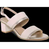 Geox Sandales à talon D AURELY 50 femmes - Beige - 40
