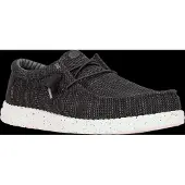 HeyDude Slip ons Wally Stretch Sox hommes - Noir - 40