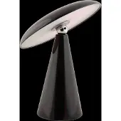 Leitmotiv - Lampe de table Phoebe Led - Noir - Ø23cm Lampe de table - Lampe de chevet, salon, chambre à coucher