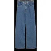 Levi's Ribcage Wide Leg Braided Jeans Bleu 28 / 34 Femme