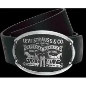 Levis Accessories Billy Plaque Belt Noir 80 cm Homme
