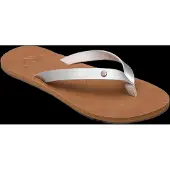 Roxy Jyll Iii Flip Flops Argenté EU 37 Femme