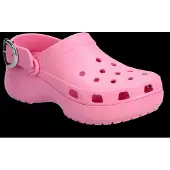 Crocs Sabots 'Classic Platform Dipped Buckle Clog' rose