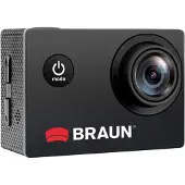 Braun Paxi Go (30p, WiFi), Caméra d'action, Noir