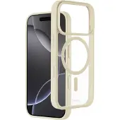 Hama Frame Protect (Apple iPhone 17 Pro), Coque pour téléphone portable, Beige, Transparent