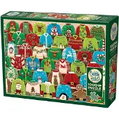 Cobble Hill puzzle pulls de Noël 1000 pièces