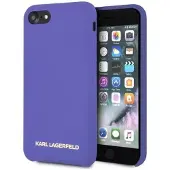 Karl Lagerfeld cas (Apple iPhone 7, Apple iPhone 8, Apple iPhone SE (2ème génération), Apple iPhone SE (3ème génération)), Coque pour téléphone portable, Violet