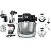Bosch Robot de cuisine MUMS6ZS34 Série 6 5.5 L 1600 W Noir/Inox