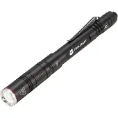 Toolcraft TO-8254890 Penlight sur batterie SMD LED noir (16.30 cm, 300 lm)