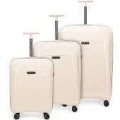 Epic Ensemble de bagages 'Phantom' blanc cassé