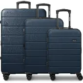 Saxoline Ensemble de bagages 'Miami' bleu foncé