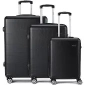 Benzi Ensemble de bagages noir