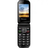 Onestyle Platin Téléphone à clapet, double SIM, fonctions réseaux sociaux, téléphone mobile