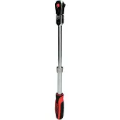 Ks Tools 3/8" SlimPOWER cliquet réversible articulé télescopique, 72 dents - 914.3820