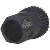 Ks Tools Douille multi-dents 17,0 mm, 33 dents, percée ( 150.3103 )