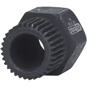 Ks Tools douille multi-dents 22,0 mm, 33 dents, percée