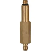 Ks Tools Adaptateur (long) M8x1,0 mâle et raccord de flexible 1/4" avec joint d'étanchéité ( 150.2345 )