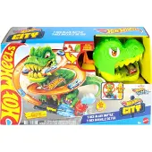 Hot Wheels Super Police Station Car Track Multicolore Enfants