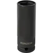 Kunzer Insert pour écrou de roue Impact 85 mm de long 1/2", vis de roue 7/8" Tesla 7RKSL03