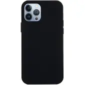 Cover-Discount Étui en caoutchouc silicone (Apple iPhone 15 Pro Max), Coque pour téléphone portable, Noir