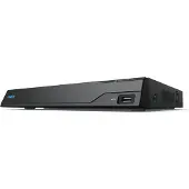 Reolink NVS16 - NVR PoE à 16 canaux pour l'enregistrement 24/7, supporte jusqu'à 16MP, 4TB HDD intégré, jusqu'à 12TB de capacité de stockage