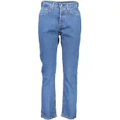 Levi's Jean '501 CROP' bleu denim