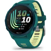 Garmin Montre GPS de sport Forerunner 170 Music, couleur vert turquoise