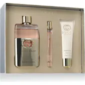 Gucci Set Guilty Edp 90ml Mini 10ml Body 50ml@