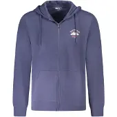 Wrangler Hommes, Pull-over, Blauer Baumwollpullover für Männer, Bleu, (S)