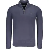 North sails Hommes, Pull-over, Blue Acrylic Men Sweater, Bleu, (S)
