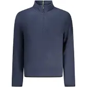NORWAY 1963 Hommes, Pull-over, Blue Polyester Men's Sweatshirt, Bleu, (S)