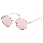 MAX&Co. Mo0166 Woman Sunglasses Argenté Violet/CAT1 Femme