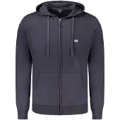 NORWAY 1963 Hommes, Pull-over, Grigio Poliammide Men Cardigan, Bleu, Gris, (L)
