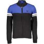 Gianmarco Venturi Hommes, Pull-over, Gianmarco Venturi Schwarzer Baumwoll-Pullover, Noir, (XL)