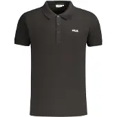FILA Polo Manches Courtes Homme Noir