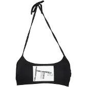 Karl Lagerfeld Femmes, Bikini, Black Polyamide Women Swimsuit, Noir, (XS)
