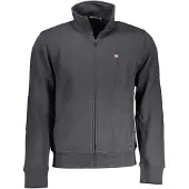 Napapijri Veste de survêtement 'BALIS' bleu marine / rouge / noir / blanc cassé