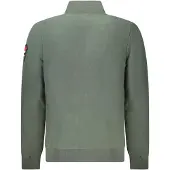 NORWAY 1963 Hommes, Pull-over, Sweat zippé vert pour homme, Vert, (XL)