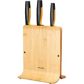 Fiskars Functional Form Block Knives 4 Units Jaune