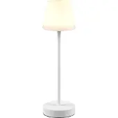 TRIO Lampe de table rechargeable Martinez blanc