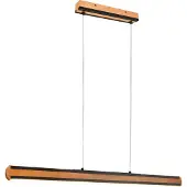 TRIO Lampe LED suspendue DEACON marron 326610232
