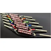 Renthal 997 Rc/honda Crf 04-18/kawasaki Kx&kxf 2006+ Twinwall Handlebar Rouge,Argenté 28.6 mm / 811 mm