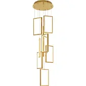 Toolight Luminaire Suspendu Lhj090-7Cp Gold