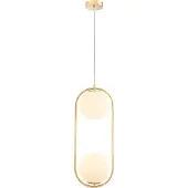 Toolight Suspension Plafond G134-2Cp Gold 17,5X17,5X47Cm