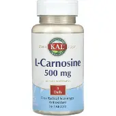 Kal L-carnosine 500mg Amino Acid Tablets 30 Units Clair