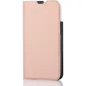 Wave BookCase -suojakotelo, iPhone 13 mini, ruusukulta (Apple iPhone 13 mini), Coque pour téléphone portable, Rose, Or