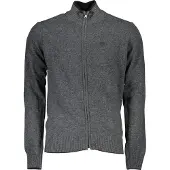 North sails Hommes, Pull-over, Grigio Poliammide Men Cardigan, Gris, (XXL)