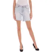 Gant Jeans Short Femme Bleu Clair