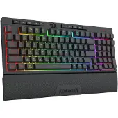 Redragon Clavier gaming - - K515-RGB Shiva - 98 touches - Rétroéclairage RGB dynamique - Switches membrane