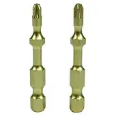 Makita Embouts à percussion - - B-62365 - Acier Tatara - 2 pièces - Haute résistance